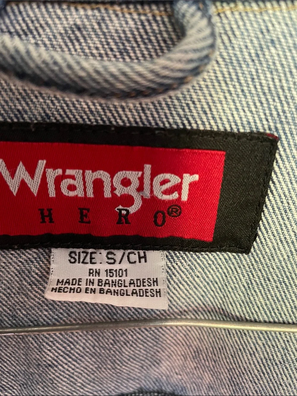 Wrangler Blue Denim Trucker Jacket